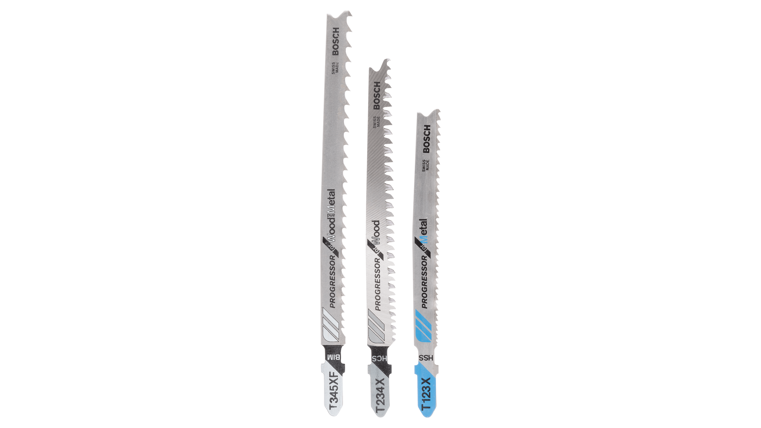 Bosch 2609256743 3pc T-Progressor Set Jigsaw Blade