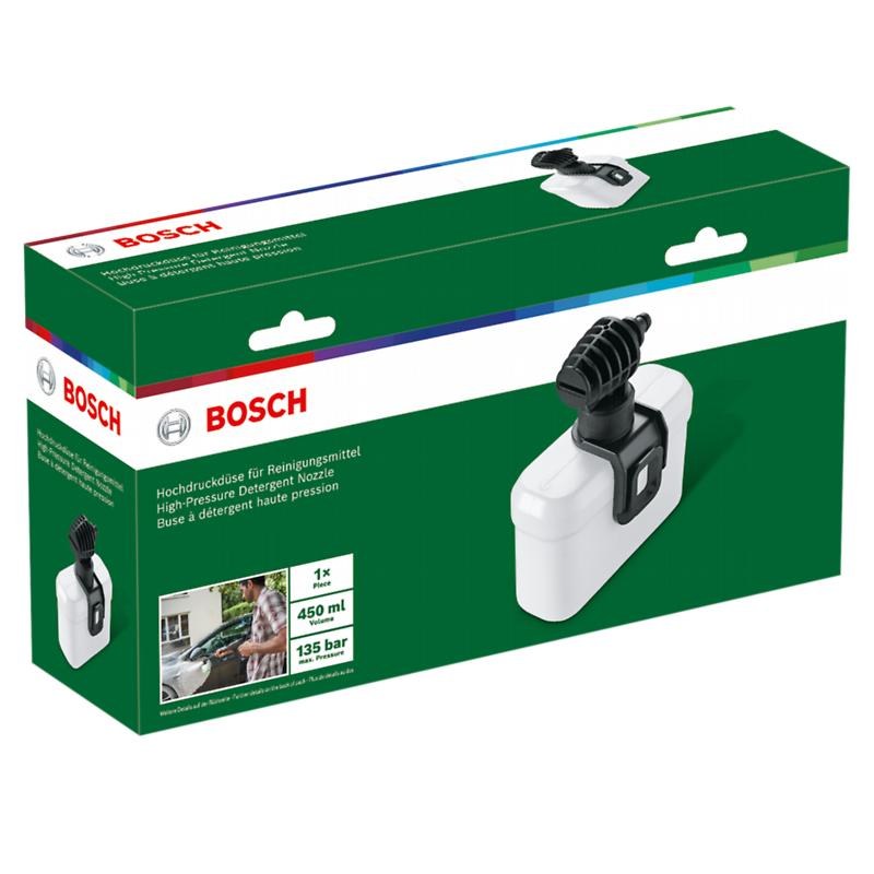 BOSCH High Pressure Foam Nozzle, 450 ml Capacity, Broad Fan Jet, Connects Easily to the Lance, Easy - photo 2
