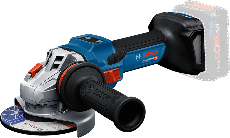 Bosch GWS 18V-15 S 125mm Solo Small Angle Grinder - photo 2