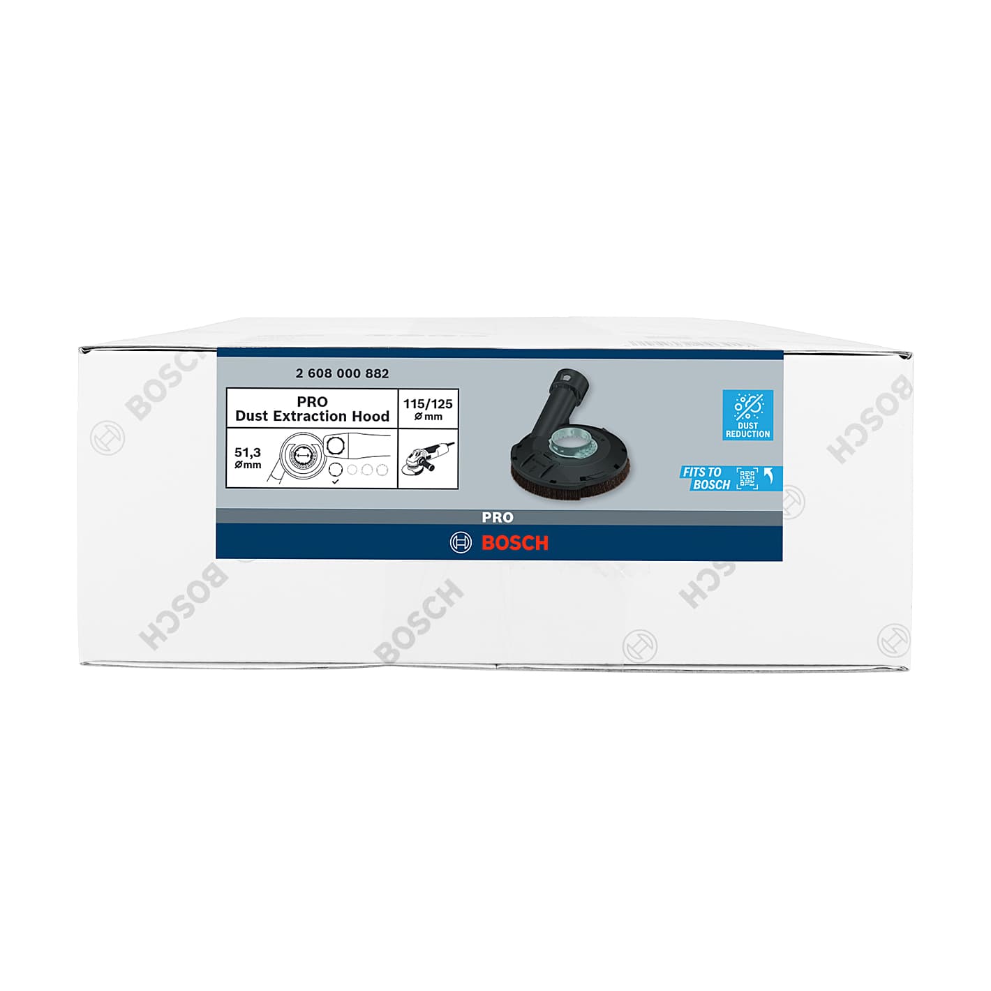 Bosch PRO Dust Extraction Hood for Small Angle Grinders, 115/125 mm (2608000882) - photo 2