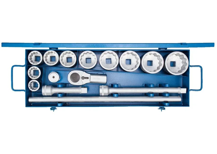 GEDORE D 21 EMU-10 socket wrench set 1" 15 pieces