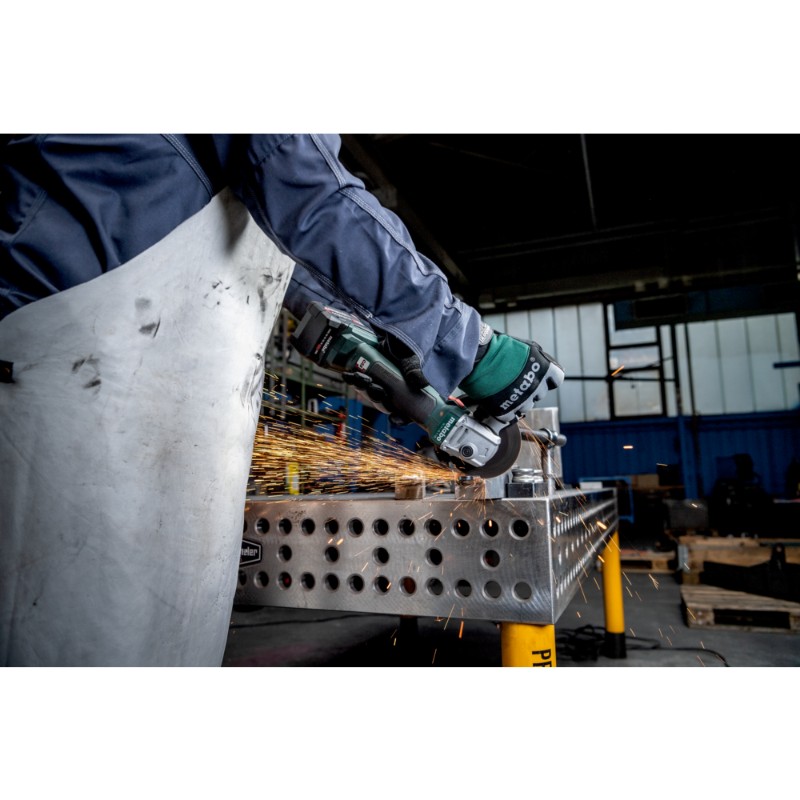 Metabo W 18 L BL 9-125 Cordless Angle Grinder - photo 4