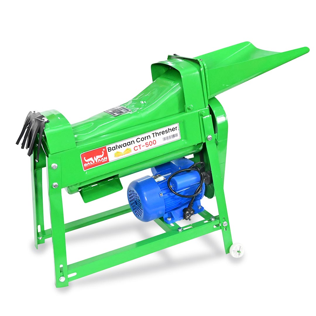Balwaan Krishi CT-500 Corn Thresher with Motor - Green