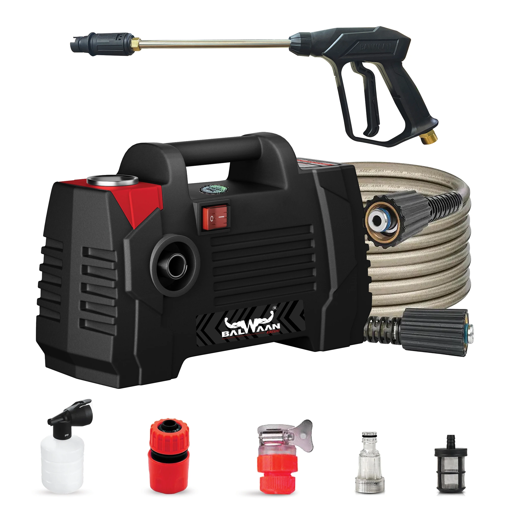 Balwaan Krishi PW-250 1800W Pressure Washer
