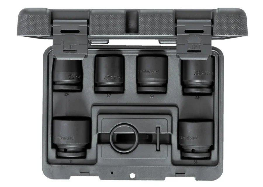 GEDORE K 32-008 Impact socket set 3/4" 8 pieces