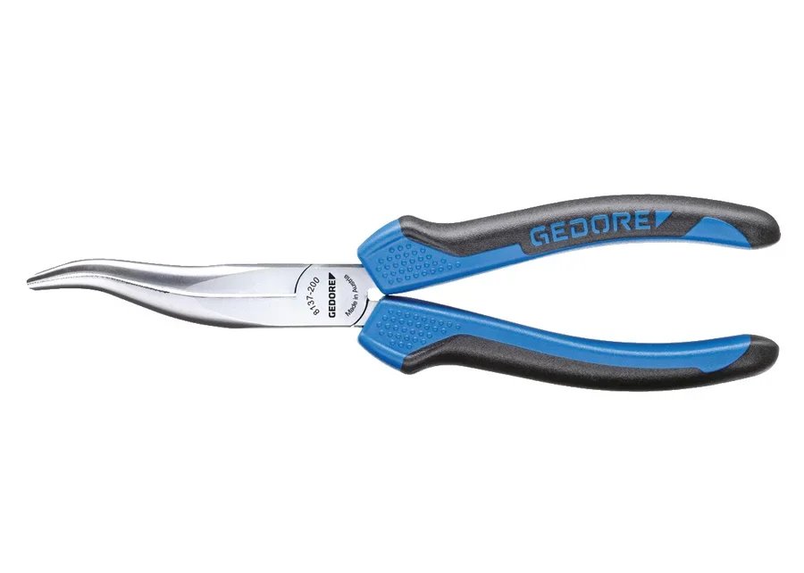 GEDORE 8137 Mechanics pliers without wire cutter, offset pattern