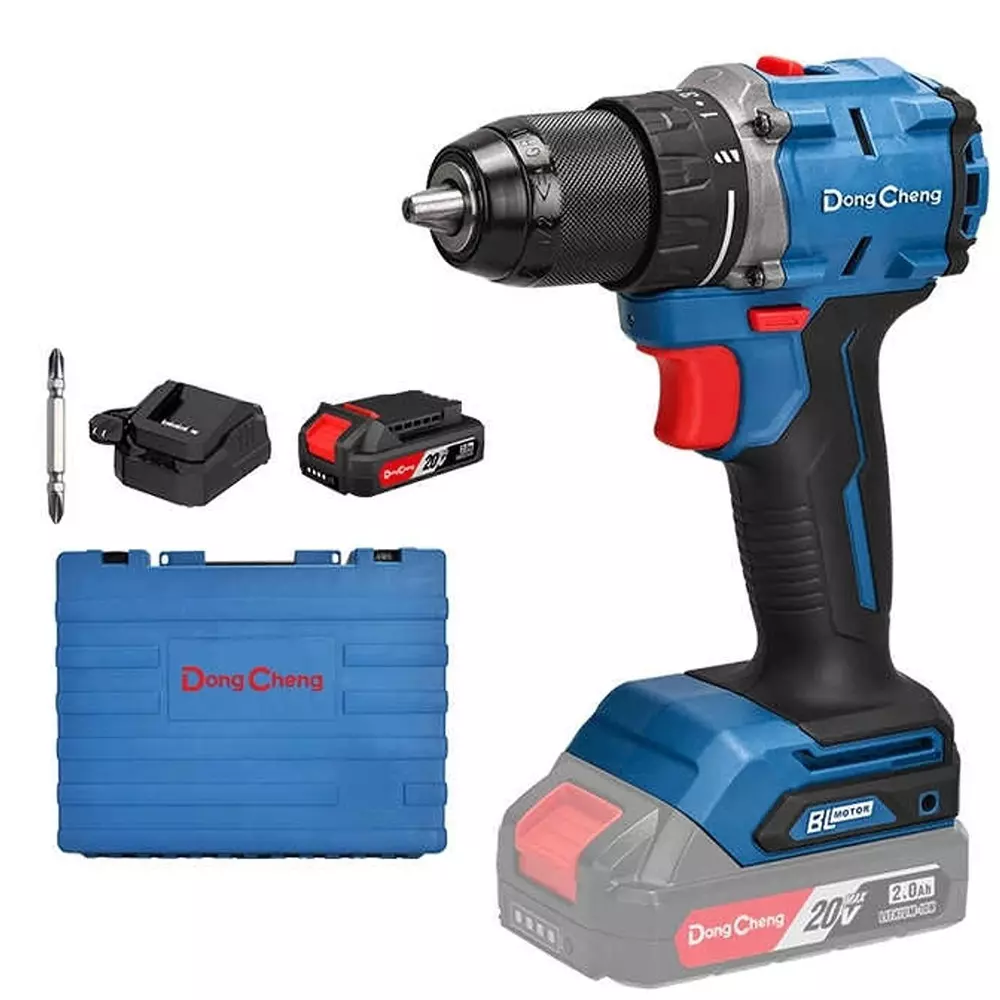 Dong Cheng Cordless Impact Drill DCJZ2060i 20V MAX LI-ION BATTERY-2, CHARGER - photo 2
