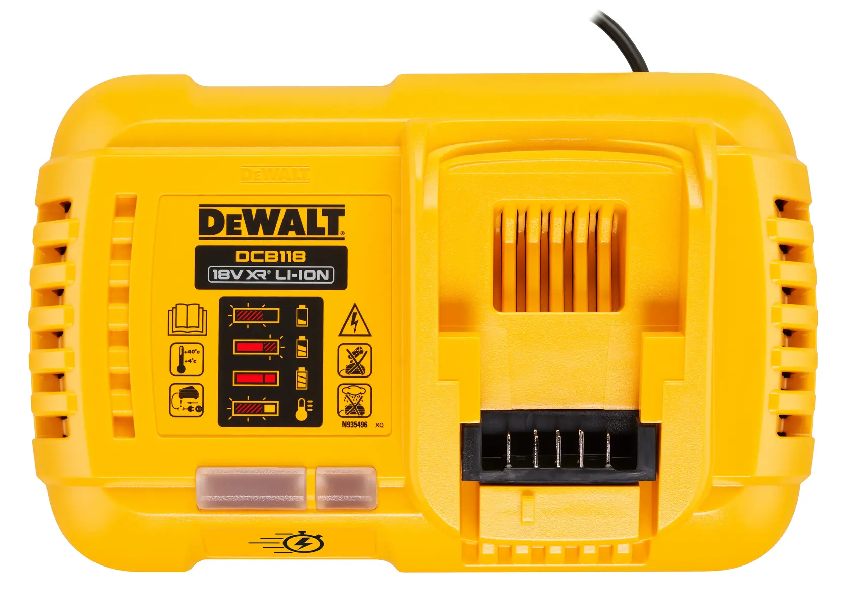 DEWALT DCB118-B1 XR 18V/54V Fast Charger for charging XR Li ion FLEXVOLT and Standard XR batteries - photo 2