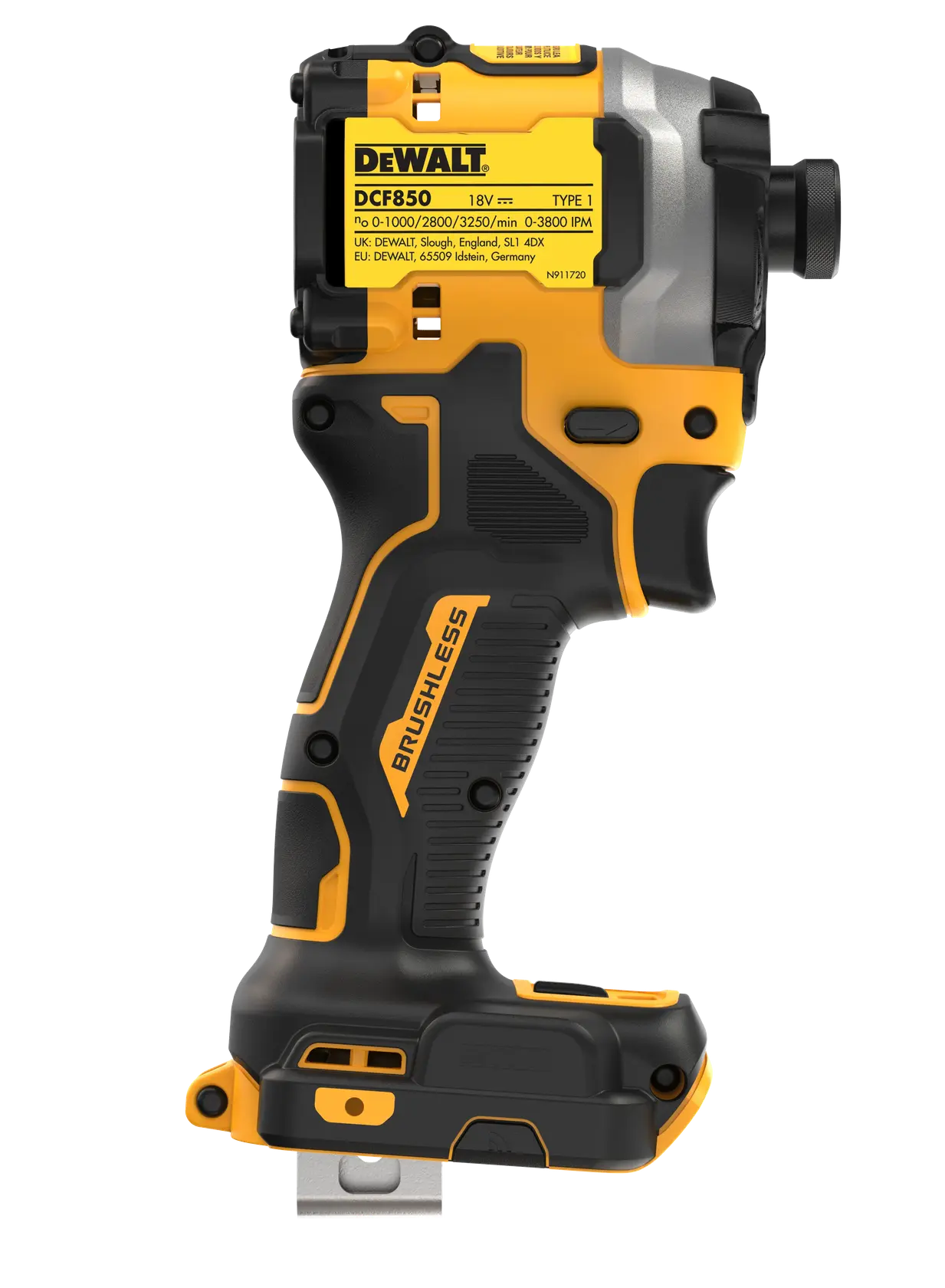 DeWALT DCF850N-XJ Cordless Impact Driver 18V/20V MAX Brushless (Bare Tool) - photo 4