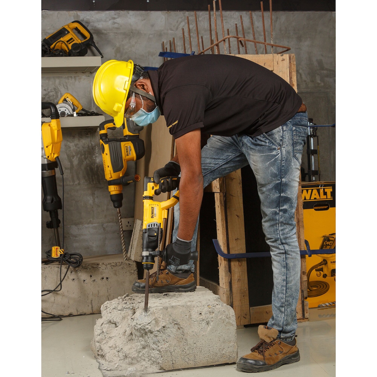 DeWALT DCH263P2-KR 18V 28mm Sds Plus Rotary Hammer Kit - photo 3