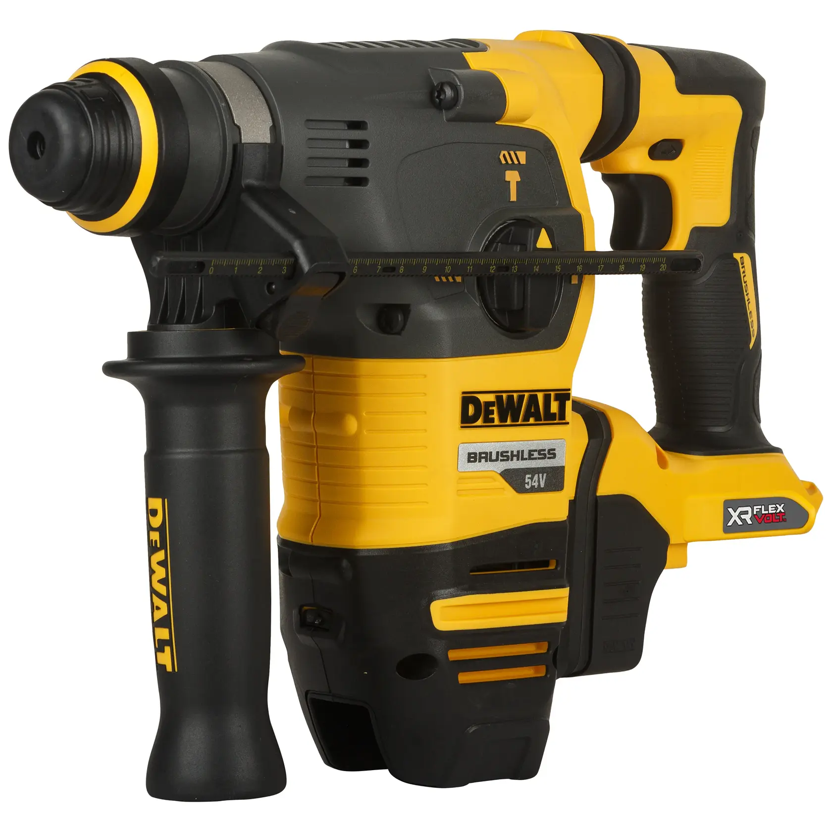 DEWALT DCH333NT 54V XR FLEX VOLT Li-ion 30mm SDS-Plus 3 Mode 4Kg Battery Powered Cordless Hammer with Brushless motor (Bare)-Perform and Protect Shield - photo 3