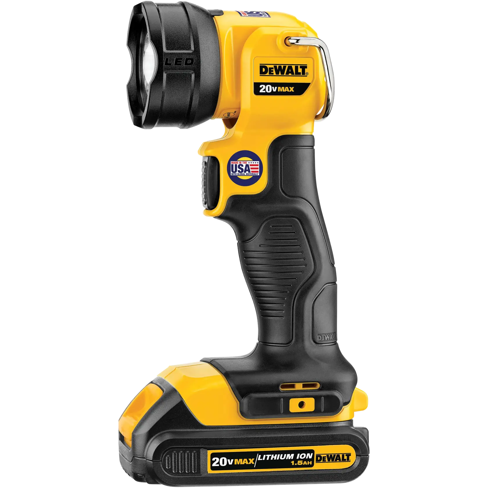 Dewalt DCL040-XJ 18 Volt Li-ion XR Cordless LED Pivot Light with 110 Lumen Output and 6 Hrs runtime on Single Battery Charge (Bare Tool) - photo 3