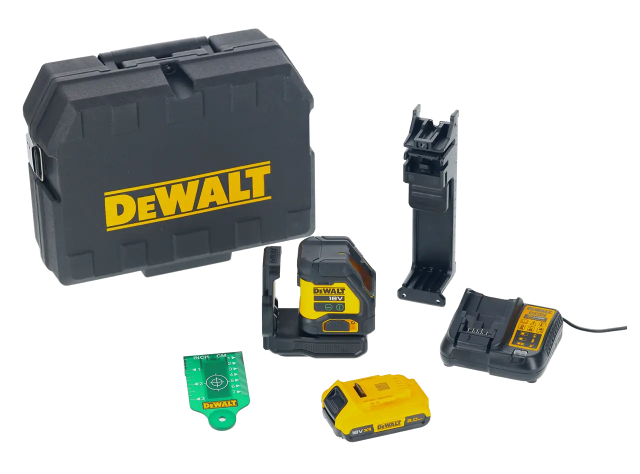 DeWALT DCLE34021D1-QW Compact 18V Cross Line Laser Green - photo 3