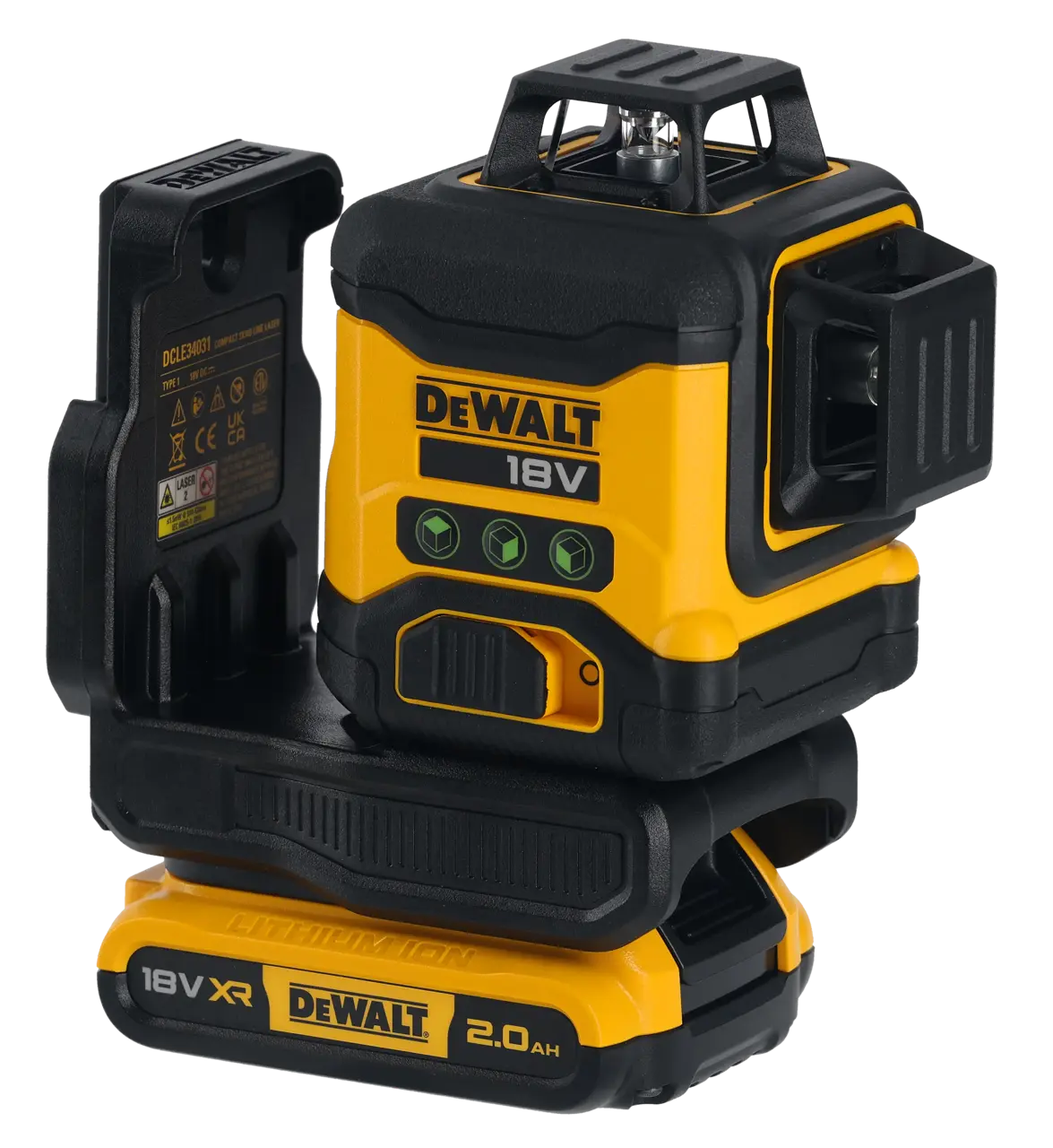 DeWALT DCLE34031D1-QW 360° Multiline Laser 12V - Green