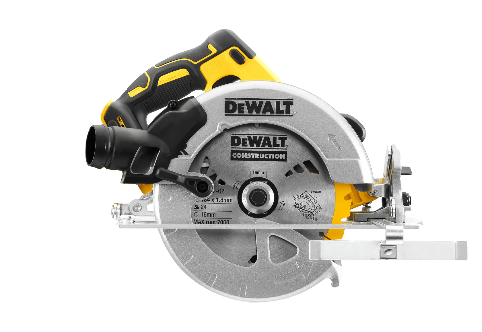 DeWALT DCS570N-B1 Cordless Circular Saw 184mm 18V/20V MAX Brushless (Bare Tool) - photo 2
