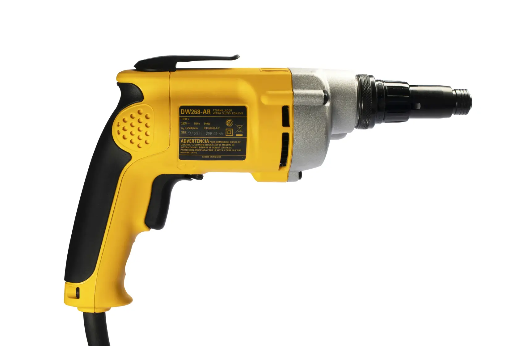 DeWALT DW268-B5 Vst Veraclutch Screwdriver - photo 3