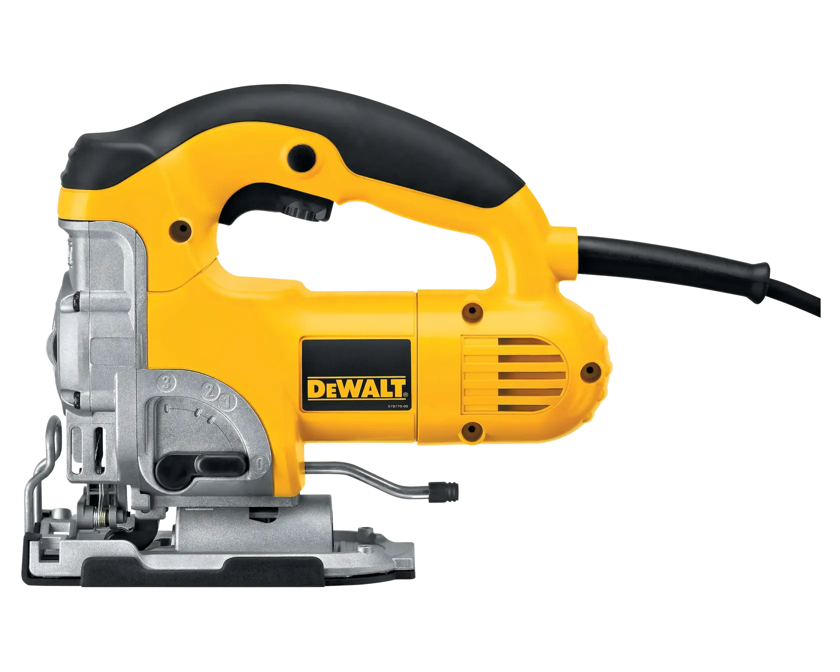 DEWALT DW331K 701Watt Variable Speed Pendulum Jigsaw (Yellow) - photo 2