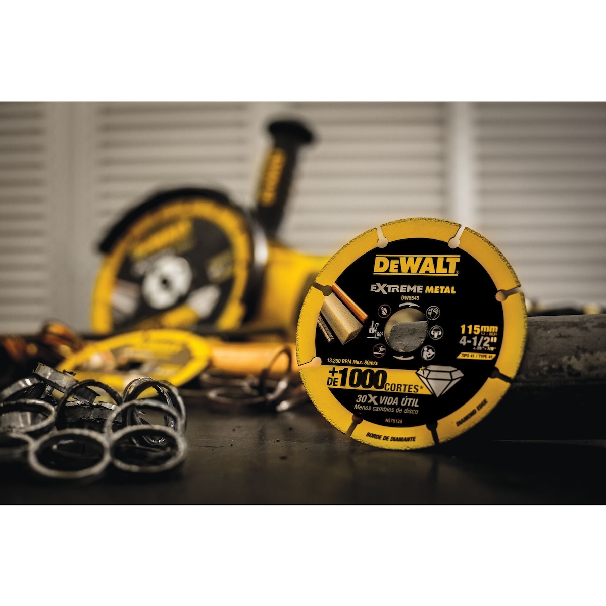DeWALT DW8545-IN Extreme Metal Max Diamond Blade 115x22.2x1.3mm, 30x Life - photo 4