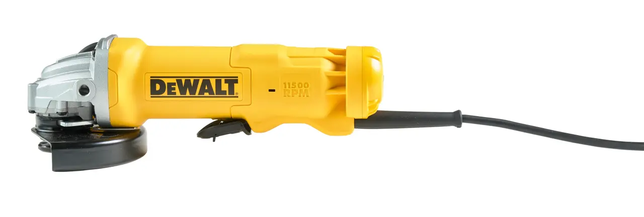 DeWALT DWE4233-QS 1400W, 125mm Sag With Paddle Switch & Des (Made In India)