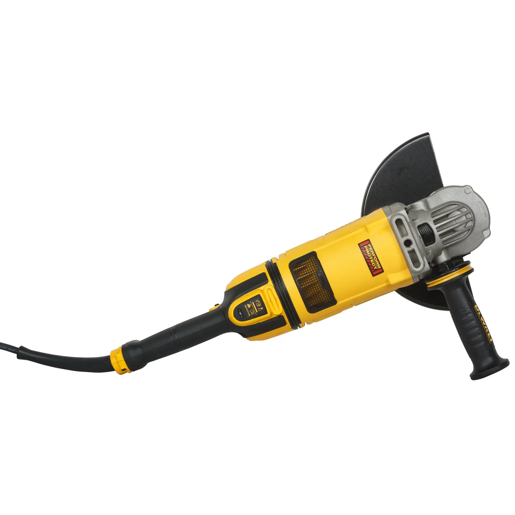 DEWALT DWE4579 2600W 230mm Large Angle Grinder with DES Techology and Innovative Anti Vibration System- Perform and Protect Shield - photo 4