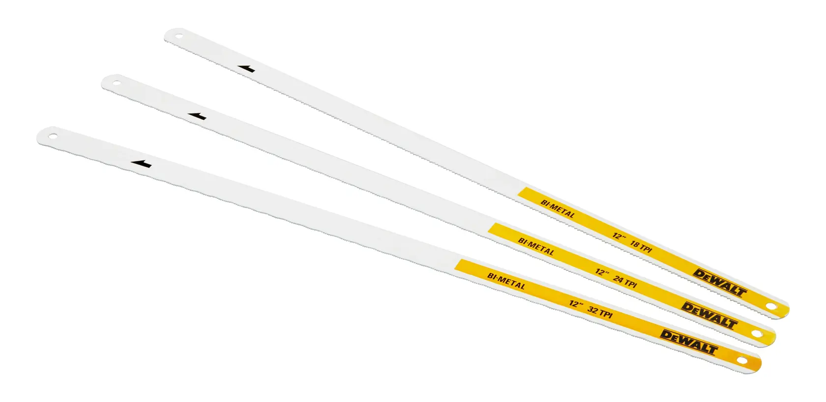 DeWALT DWHT0-20558 Mixed Hacksaw Blades 300 mm (3 Pk) - photo 2