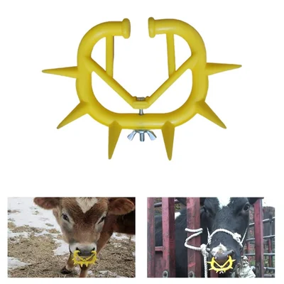 5 Pieces Calf Weaner With Adjustable Screw For Cattles