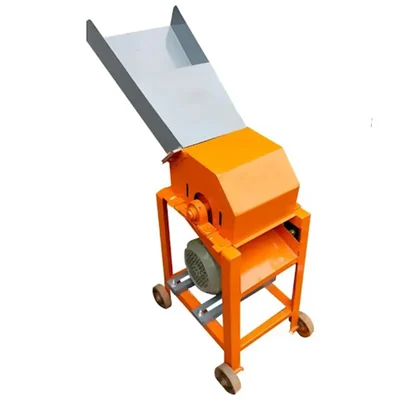 HARI OUM 1.5 HP Chaff Cutter With 500 Kg/hr Cutting Capacity, Mild Steel Body