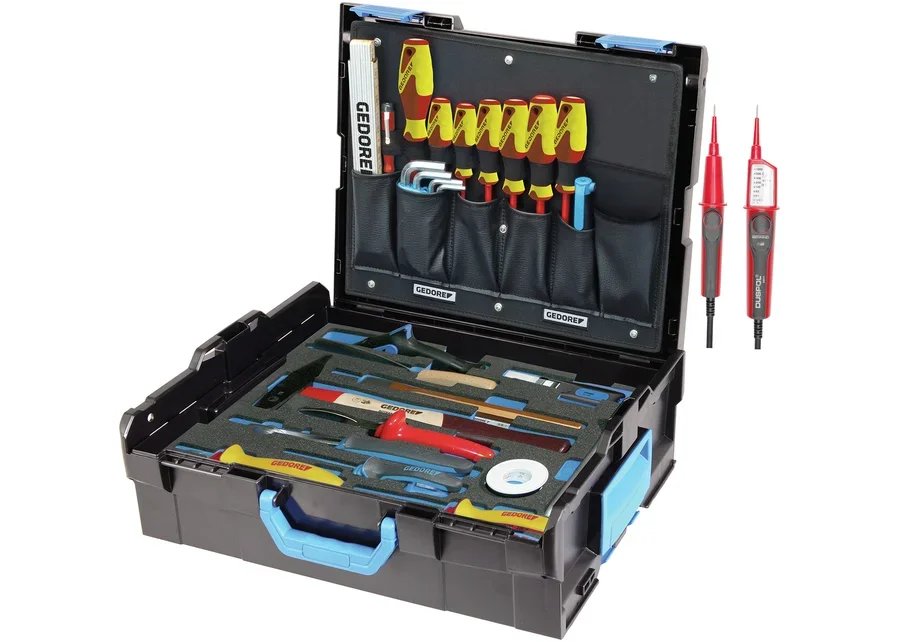 GEDORE 1100-02 GEDORE L-BOXX® 136 mit Sortiment Elektriker 36-teilig