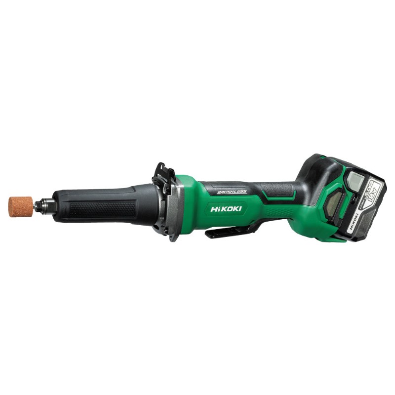 HiKOKI GP18DA Hand Grinder 18V / 6mm / 7,000 - 29,000rpm / Bsl36a18x2 / Uc18ysl3 - photo 3