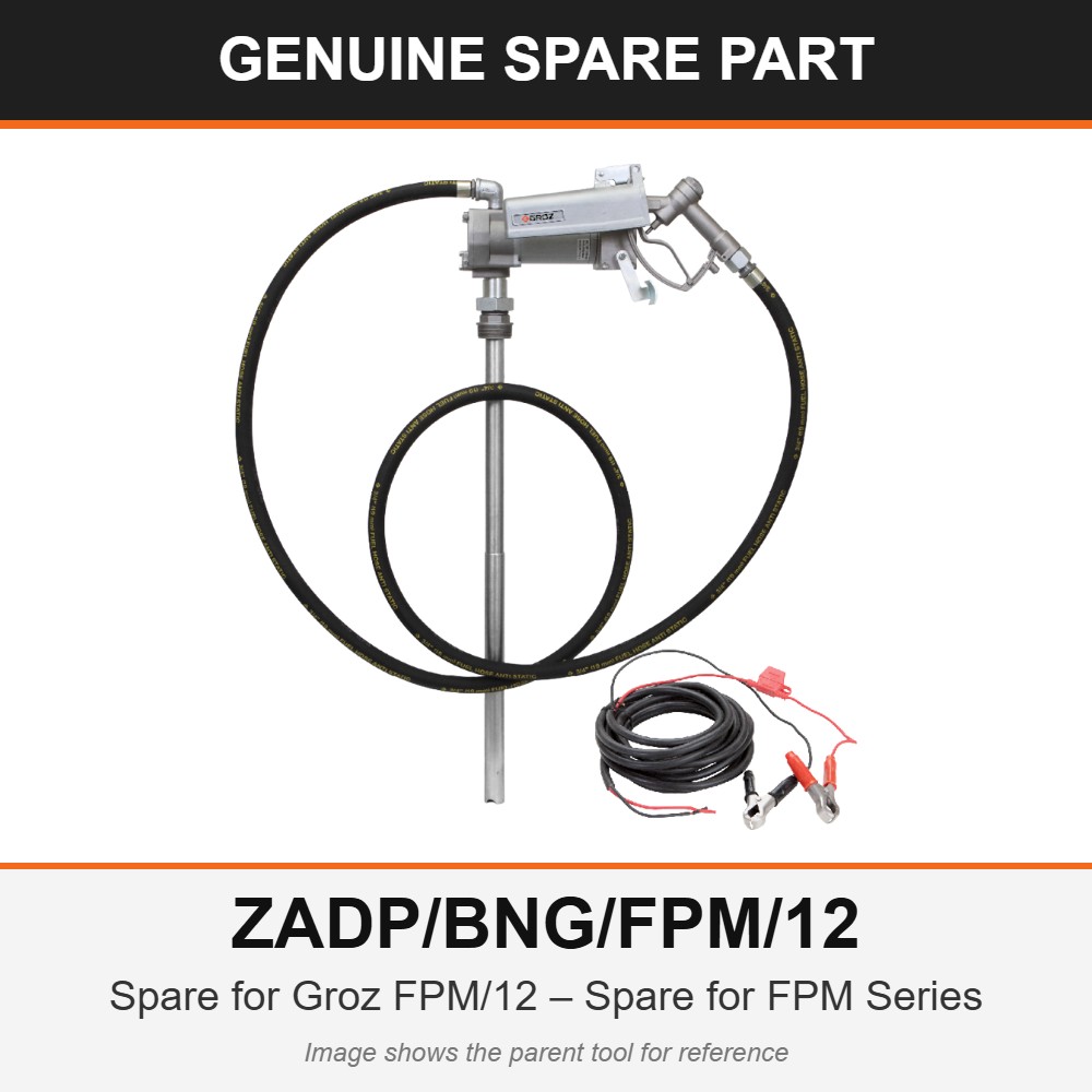 Groz ZADP/BNG/FPM/12 Aluminium Bung Adaptor For FPM/12 – Spare for FPM Series