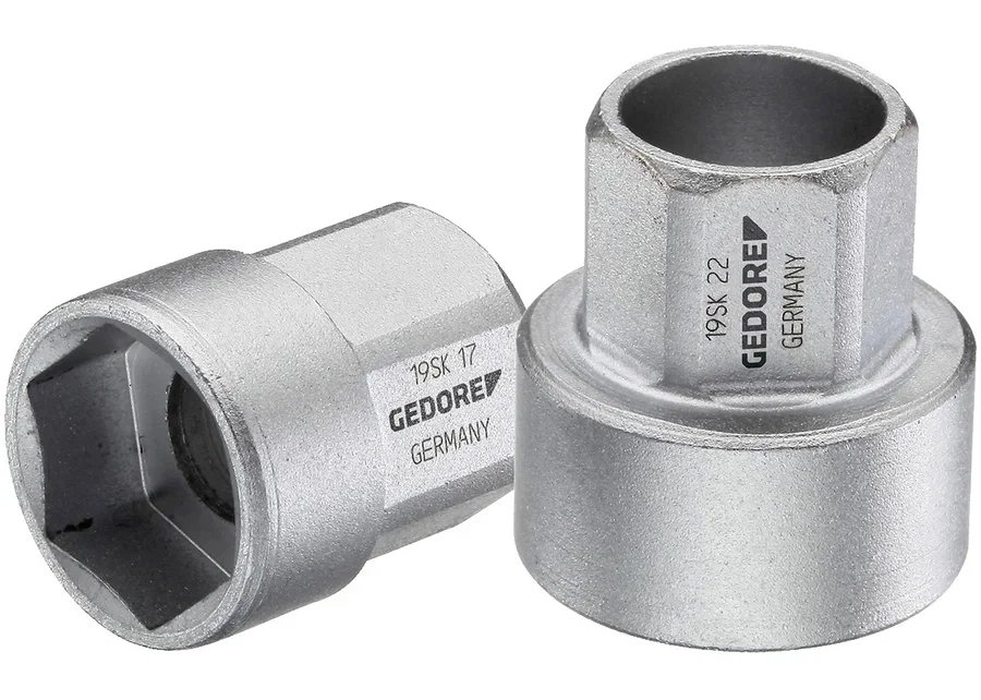 GEDORE 19 SK 16 Socket 1/2", short, 16 mm