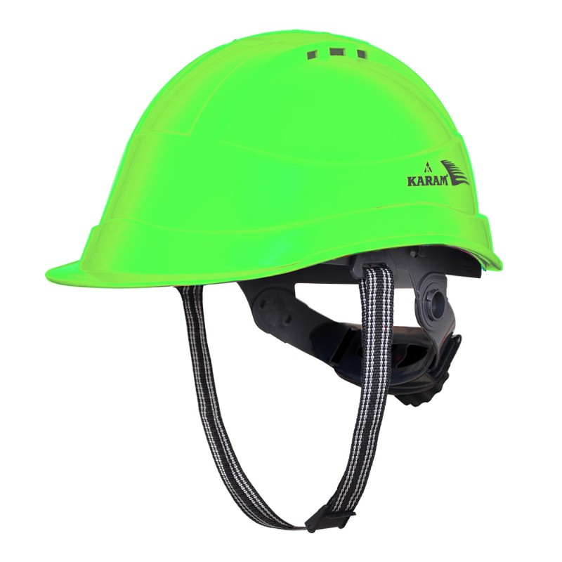 KARAM PN542 Safety Helmet – Protective Peak, Ratchet-Type Adjustment with Ventilation - photo 4