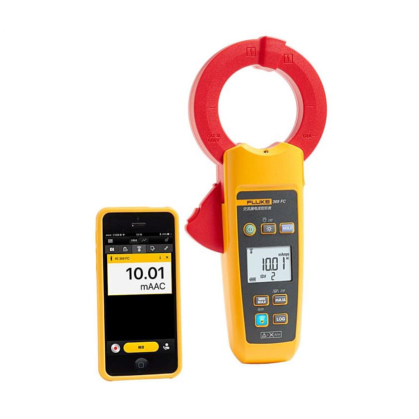 Fluke 369 FC True-RMS Leakage Current Clamp Meter, 61 mm Jaw, Fluke Connect - photo 2