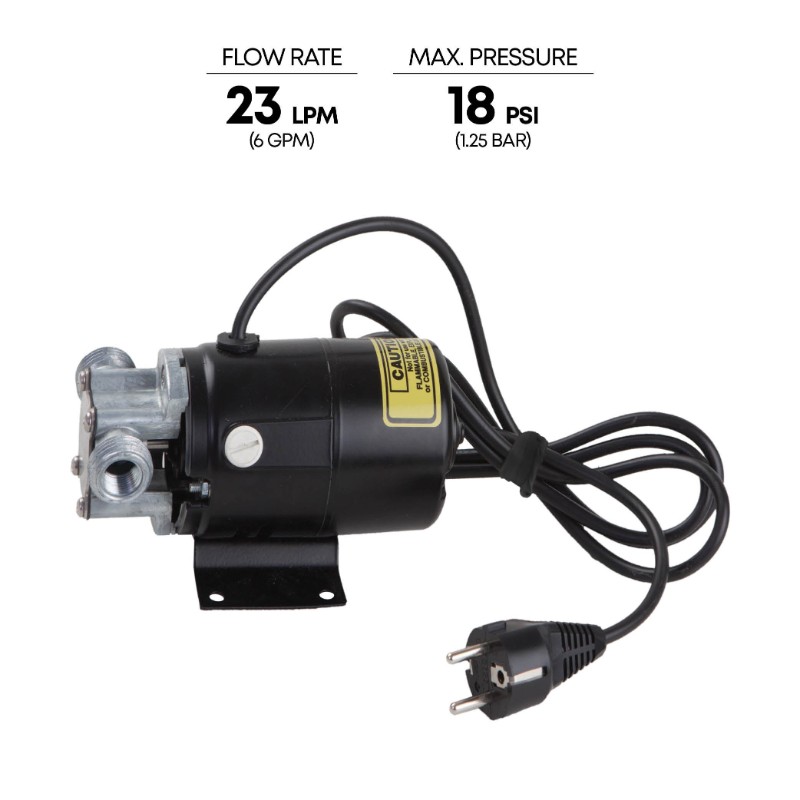 Groz EWOP/220/EU 220V AC Electric Waste Oil Pump 23 LPM - photo 3