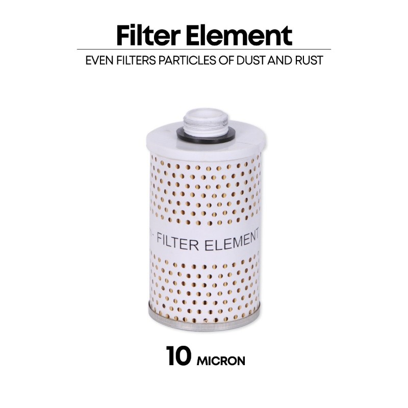 Groz FF/FFL/10-ST Replacement Contaminant Filter Cartridge, 10 Micron - photo 2