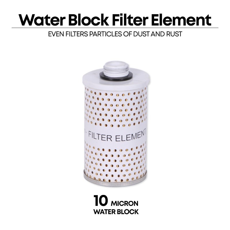 Groz FF/FFL/10-WB/ST Replacement Water Block Filter Cartridge, 10 Micron - photo 3