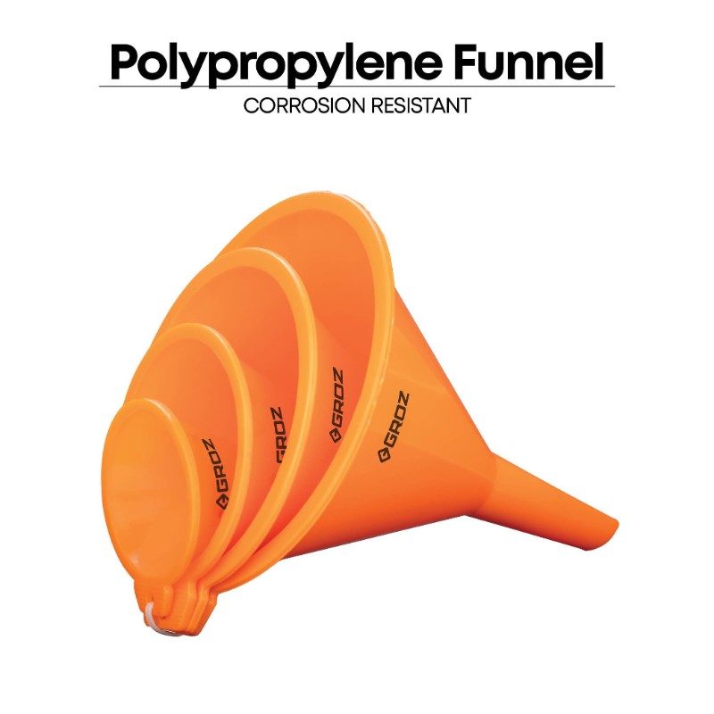 Groz FNL/4/ST Plastic Funnel Set 4 Pieces - photo 3