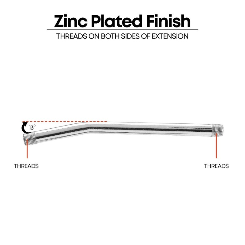 Groz GBP/6/B Steel Extension Bent 1/8 Inch BSPT - photo 4