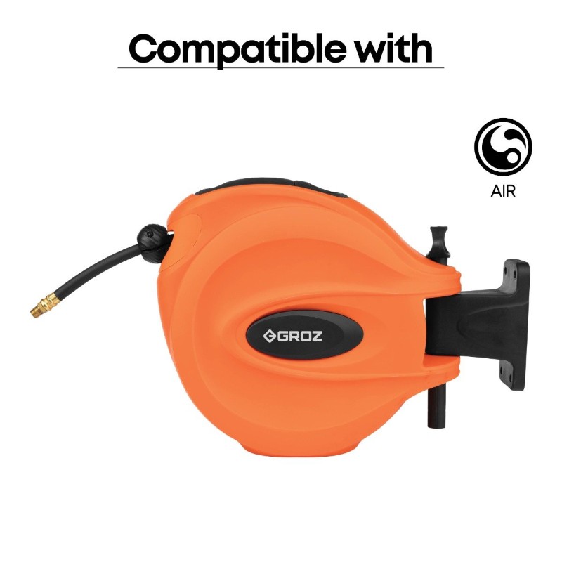 Groz HRP/AW/15M/3-8/B Hose Reel Plastic Air/ Water - photo 4