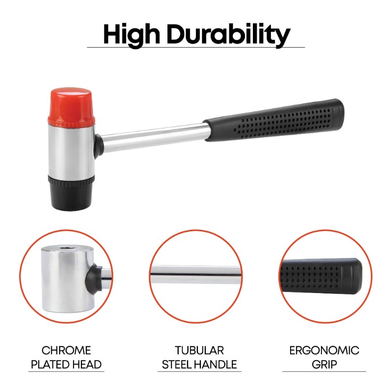Groz KIT/HMR/SF/4ST Interchangeable Face Mallet Kit - photo 4