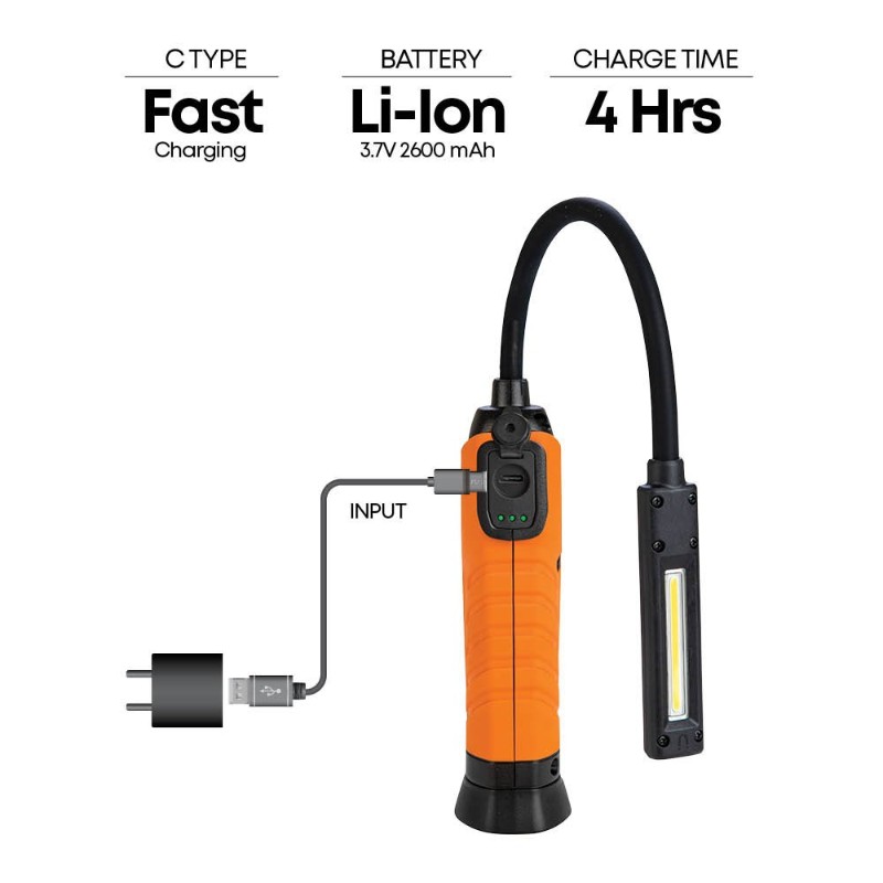 Groz LED/186 Flexible Inspection Light, 1000 lm - photo 3