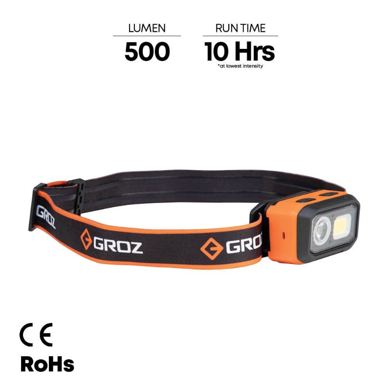 Groz LED/225 500 Lumens Headlamps Dual Mode & Hand sensor - photo 2