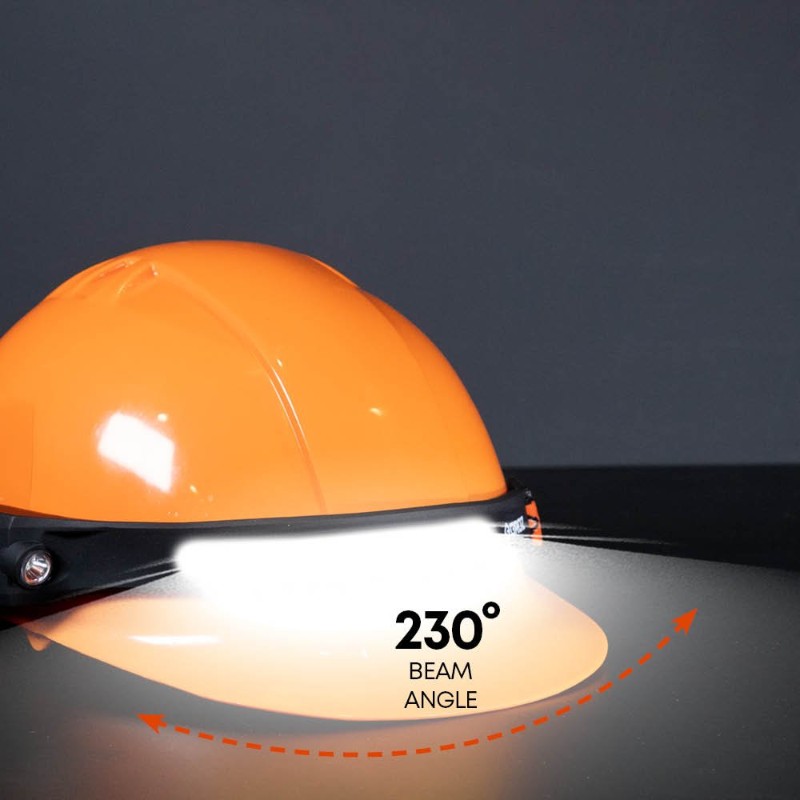 Groz LED/250 Smart Head Lamp Rechargeable | 5W Flood & 3W Spotlight | 350 Lumens, 230° Coverage | Type-C Charging | Trekking Headlamp, Cycling, Camping, Hiking, & Industrial Use - photo 4