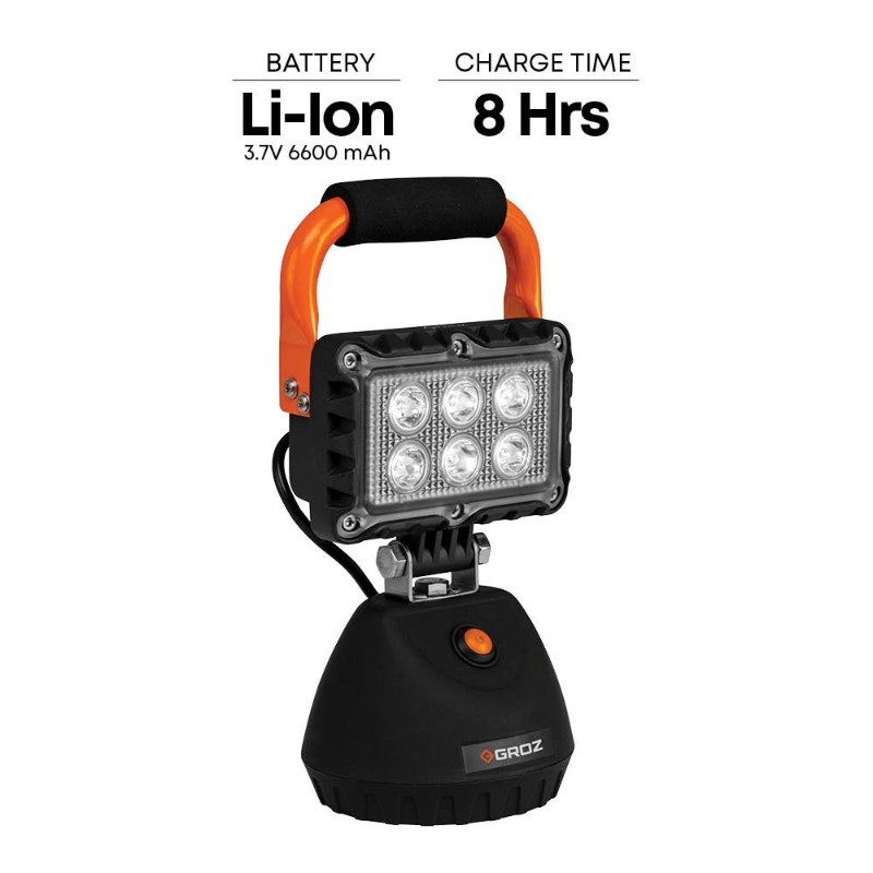 Groz LED/621 270-degree Swivelling 18W LED Worklight - photo 3