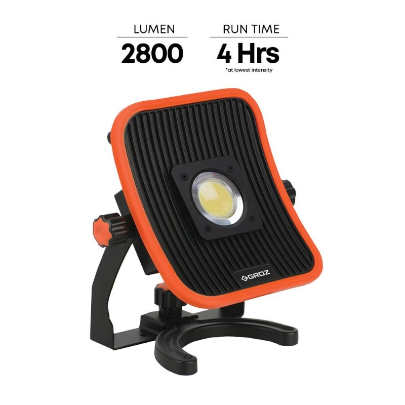 Groz LED/670 Dual Power 30W COB Worklight, 2800 lm - photo 2