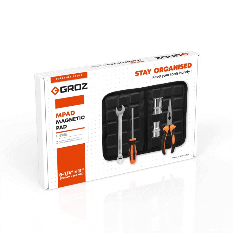 Groz MPAD/F/8-11 Foldable Magnetic Pad, 200 x 280 mm - photo 3