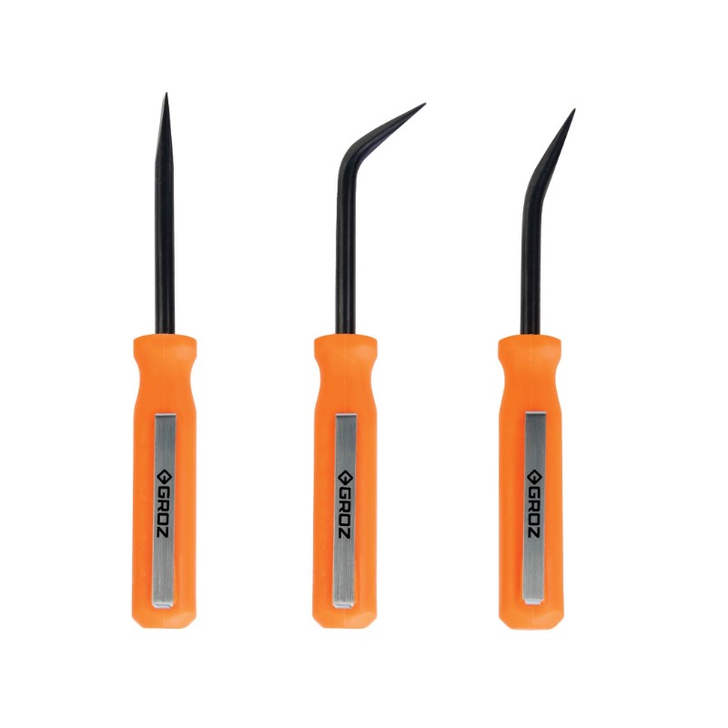 Groz MPRY/3/ST Pocket Pry Bar Set, 3 Pieces - photo 2