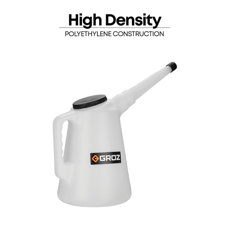 Groz MSR/P/F-2 Flexible Spout Plastic Measure High Density, 2 Litre (2 Quart) - photo 2