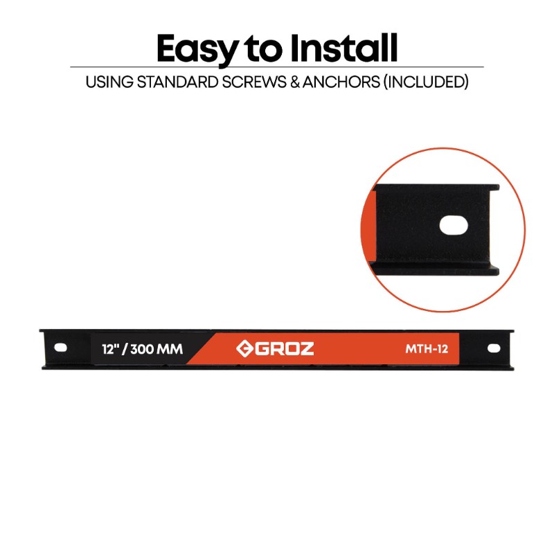 Groz MTH/12S/ST2 Magnetic Tool Holder, 12 Inch, Set of 2 - photo 4
