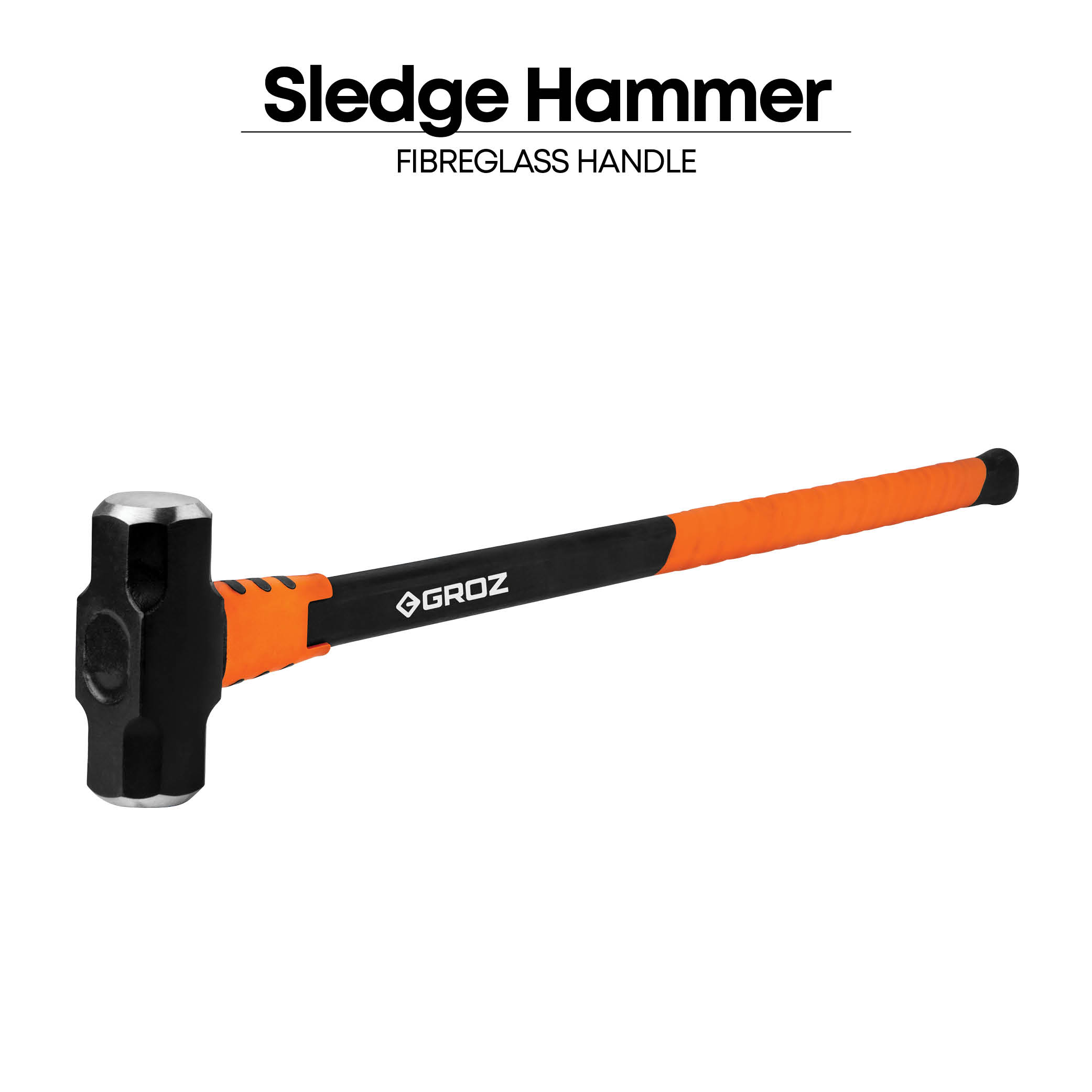 Groz SH/FG/8/36 Sledge Hammer Fibreglass Handle BS 876, 3.6 kg (8 lbs.) - photo 4